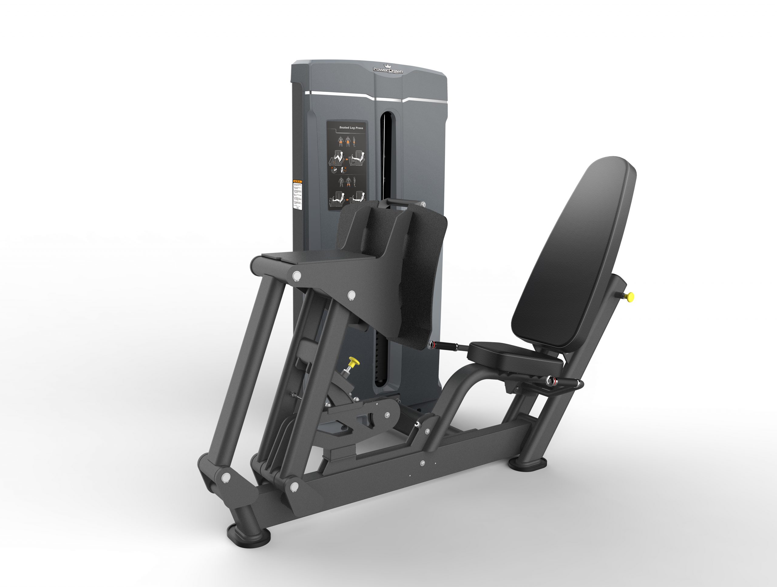 RELAX英吉多PC1608坐式蹬腿、提踵双功能训练器-商用健身器材配置
